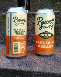 Powell Brewery's Tangerine Dreams sour, a near-perfect summer beer.